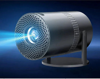 Salange P300 Mini Portable Projector - 4K 8K Video Decoding, 720P HD, Android 11, Wi-Fi, BT 5.1