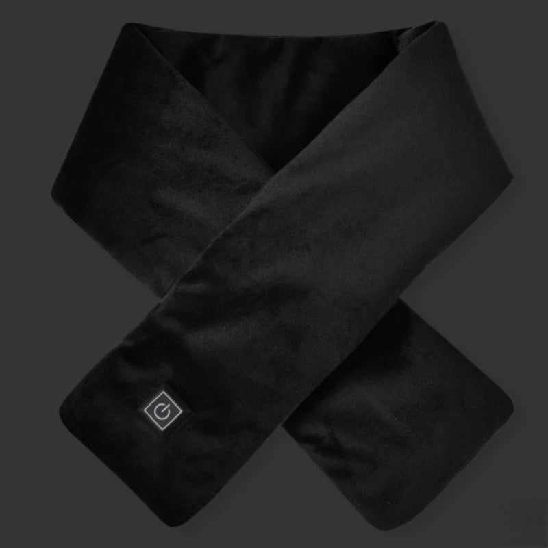 Portable heating scarf