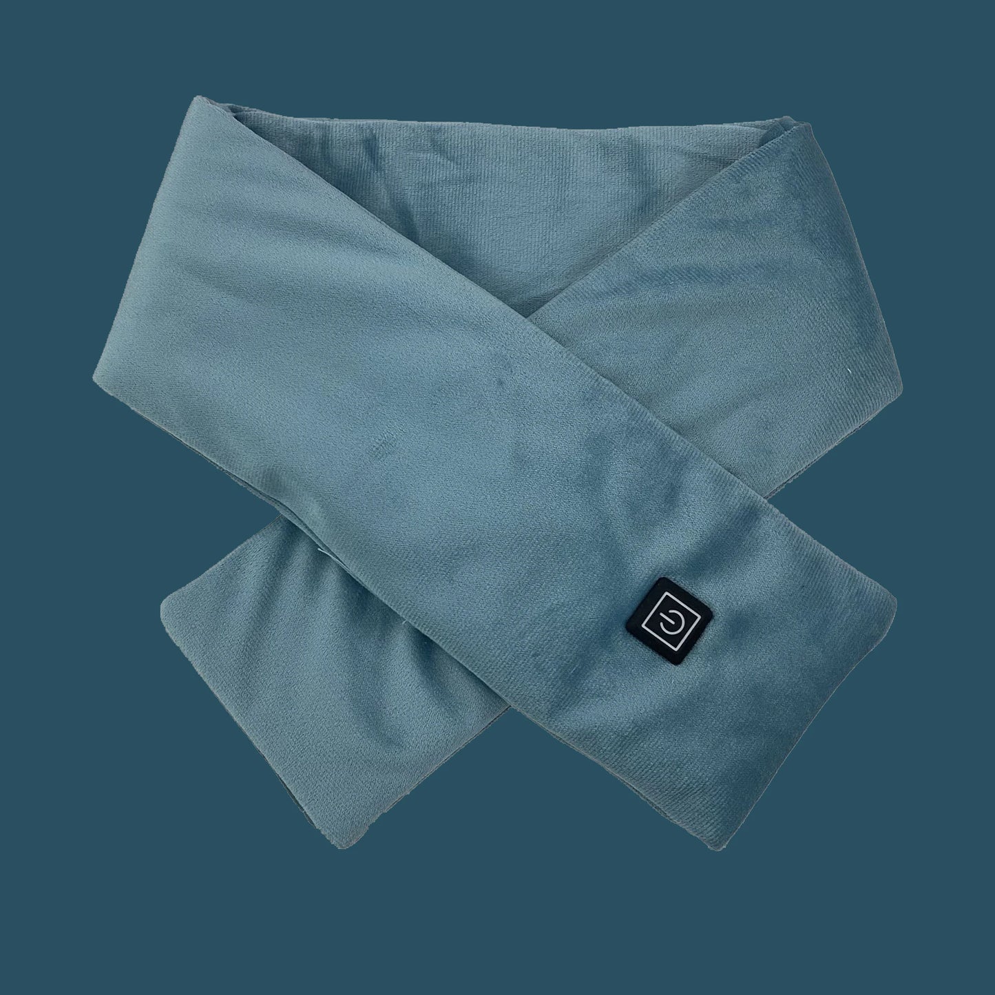 Portable heating scarf