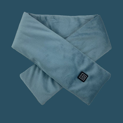 Portable heating scarf